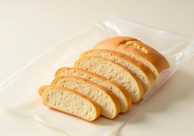 Rebanadas de pan listas para ser congeladas