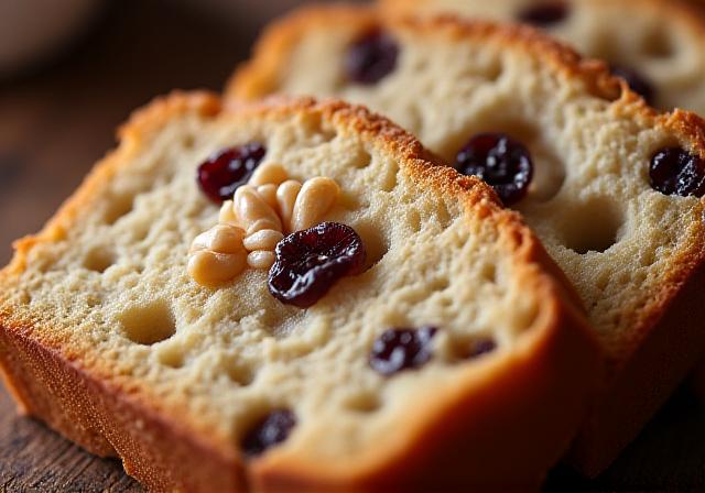Pan de nueces y pasas