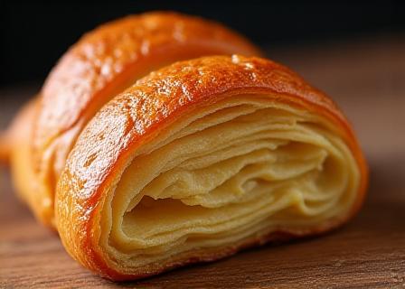 Croissant artesanal de mantequilla