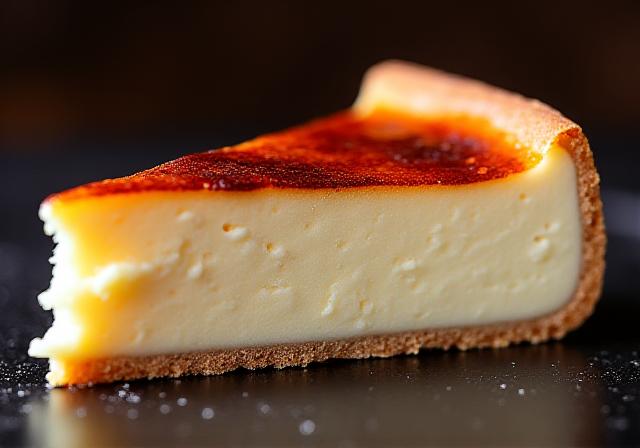 Tarta de queso cremosa estilo casero